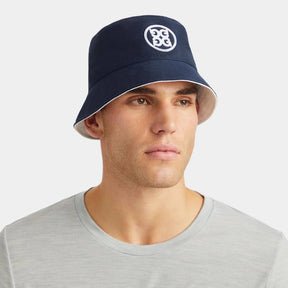 CIRCLE G'S REVERSIBLE COTTON TWILL BUCKET HAT  雙面漁夫帽
