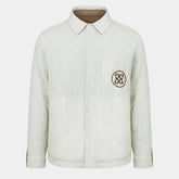 REVERSIBLE QUILTED JACKET 男士 雙面穿菱格外套