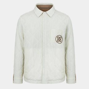 REVERSIBLE QUILTED JACKET 男士 雙面穿菱格外套