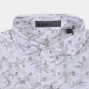 MAPPED ICON CAMO TECH JERSEY POLO 男士