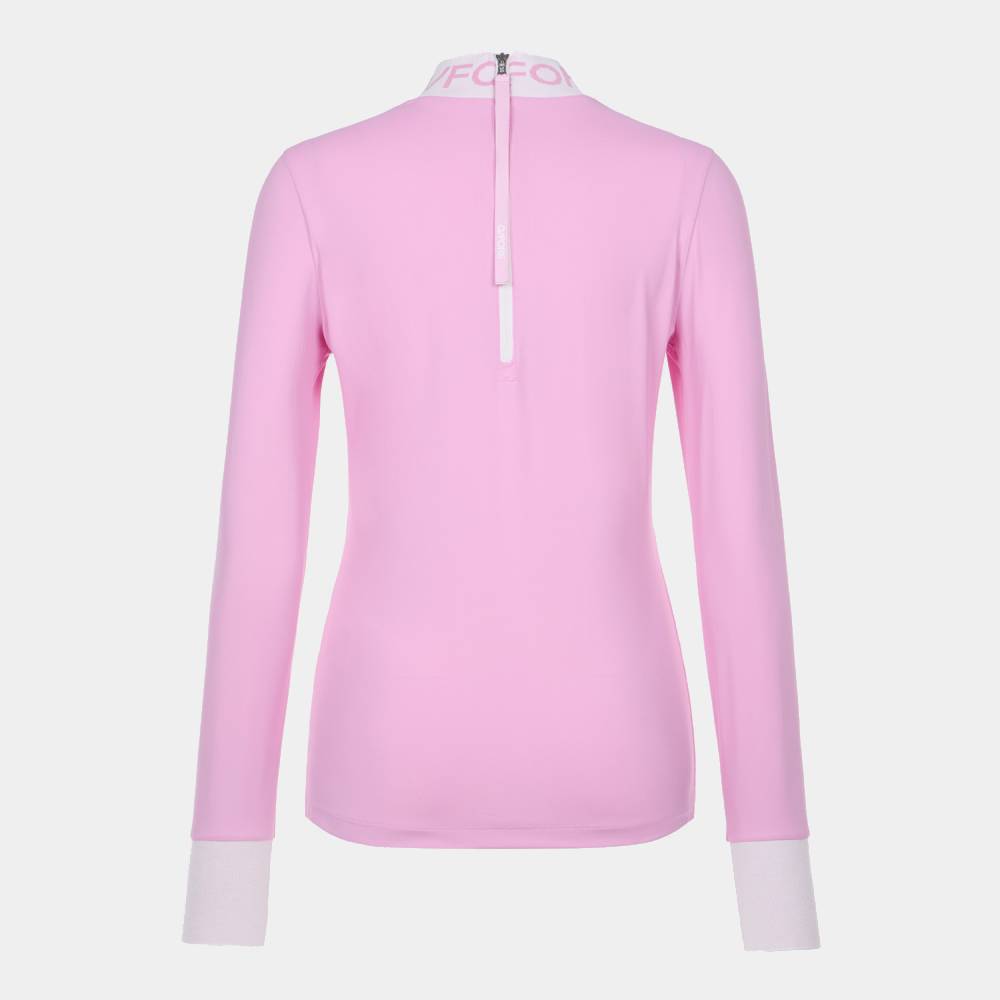 LONGSLEEVES MOCK 女士 高爾夫長袖立領上衣