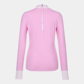 LONGSLEEVES MOCK 女士 高爾夫長袖立領上衣