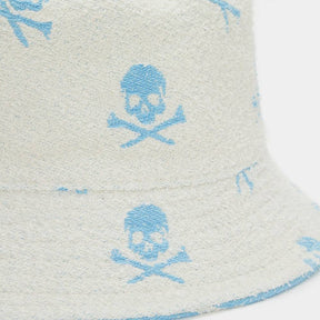 INTARSIA SKULL & T'S WOVEN BUCKET HAT 女士 高爾夫漁夫帽