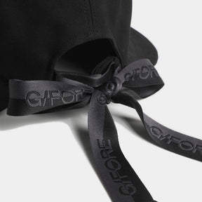RIBBON WIDE CAP 女士 緞帶高爾夫球帽