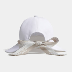 RIBBON WIDE CAP 女士 緞帶高爾夫球帽
