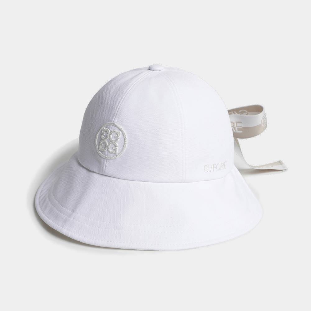 RIBBON WIDE CAP 女士 緞帶高爾夫球帽
