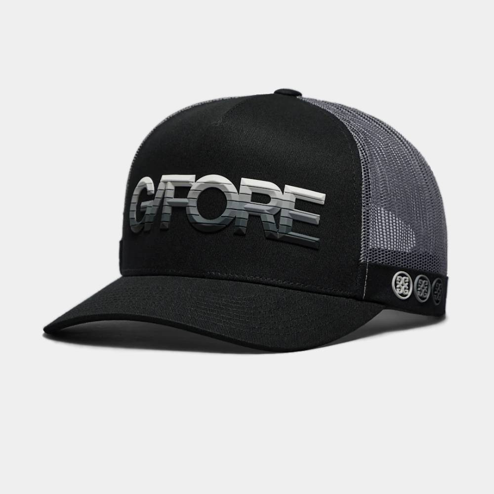 3D OMBRÉ G/FORE COTTON TWILL TRUCKER HAT  男士高爾夫球帽