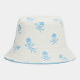 INTARSIA SKULL & T'S WOVEN BUCKET HAT 女士 高爾夫漁夫帽