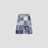 PATTERN SEERSUCKER SHORTS 男士短褲