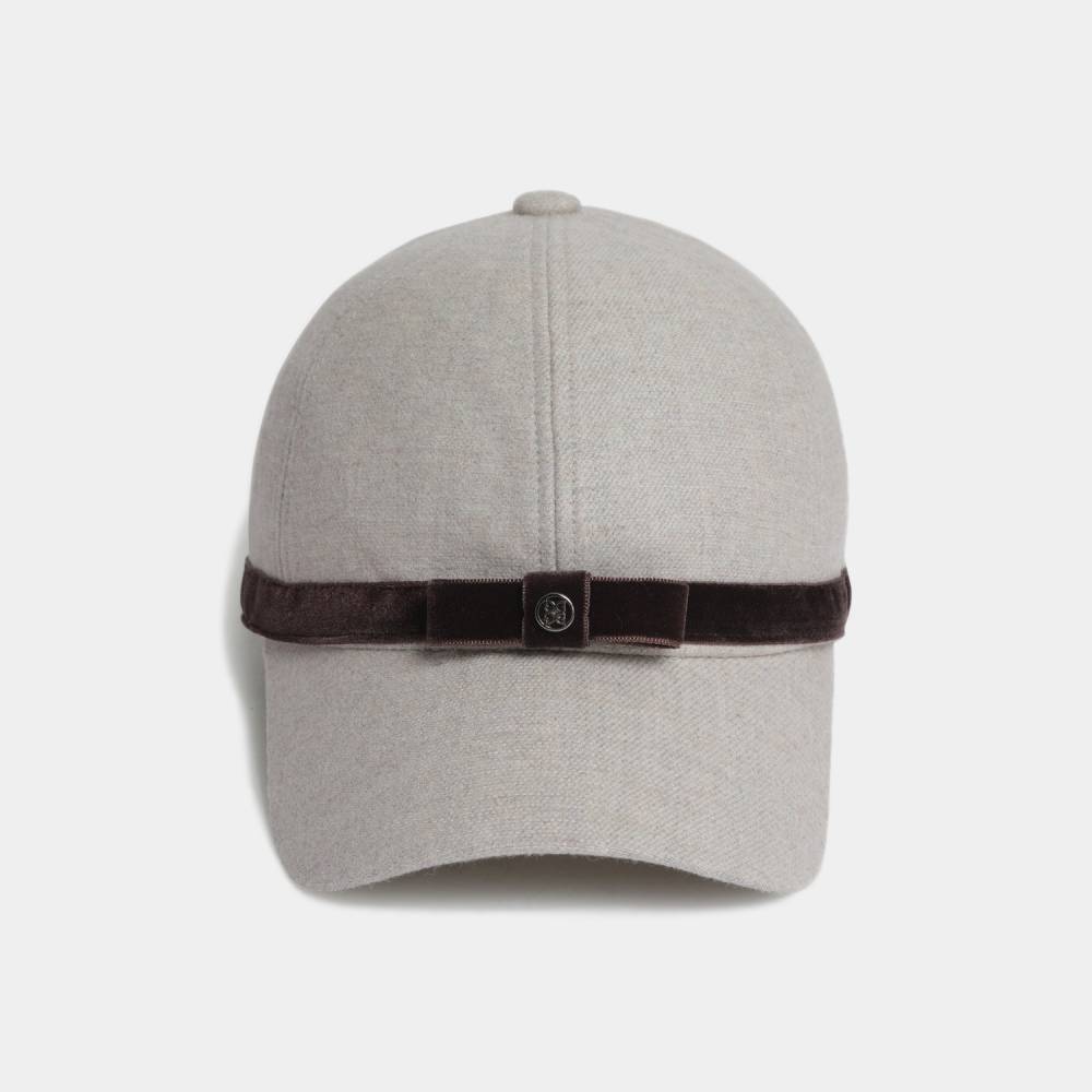 RIBBON TAPE BALL CAP 絲帶球帽