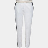 STRAIGHT LEG COLOUR-BLOCK TRSR 女士 直筒拼色長褲