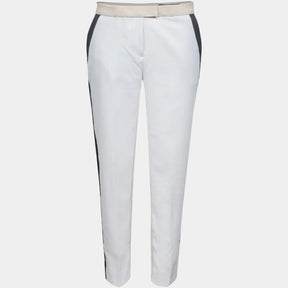 STRAIGHT LEG COLOUR-BLOCK TRSR 女士 直筒拼色長褲