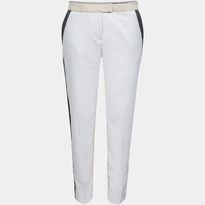 STRAIGHT LEG COLOUR-BLOCK TRSR 女士 直筒拼色長褲