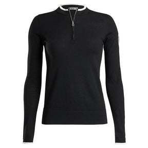 QUARTER ZIP CREW SWEATER 女士 圓領拉鍊毛衣